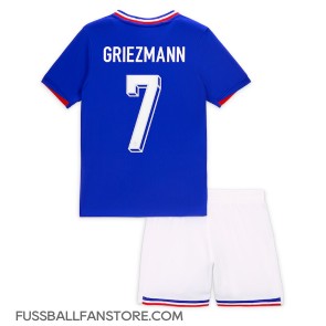 Frankreich Antoine Griezmann #7 Replik Heimtrikot Kinder EM 2024 Kurzarm (+ Kurze Hosen)